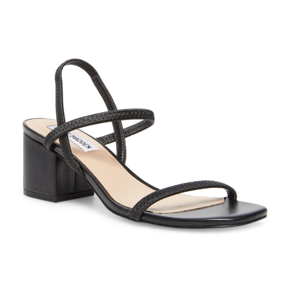 Steve Madden Inessa Sandal in Black - Size 7.5